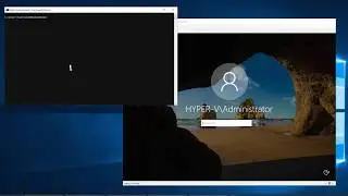 Hyper-V guest OS lock screen unlocking