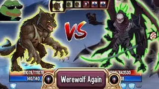 Monster Legends Wolfgang level 130 vs general nishant 130 combat review