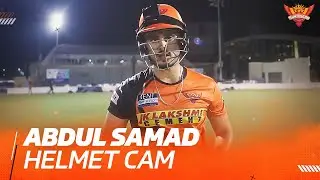 Abdul Samad Helmet Cam | IPL 2021 | SRH