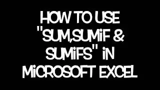 Sum Sumif and Sumifs in Excel | MS Excel Tutorials for Beginners| MS Excel Tutorials| Analytics Leap