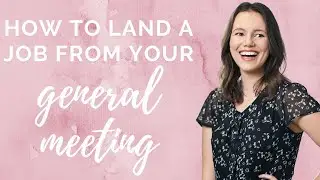 How to nail your general meeting with development executive Jasmine Russ