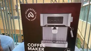 Unboxing + Review Mesin Coffee Acepresso