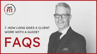 7. How long does a client work with a guide?