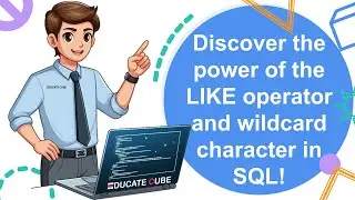 What is Like Operator and Wild Card Characters in SQL?