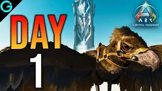 DOMINATING Day 1 on Official Small Tribes! | Ark: Ascended PvP