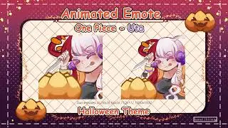 One Piece Uta Carving Pumpkin Emote | Halloween Emote