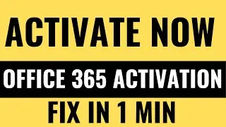 How to Activate Microsoft 365 (Office 365) – Step-by-Step