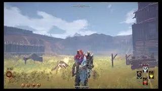 Outward Combat. Burning Man & Obsidian Elemental Fire Horse. Tips/Tricks