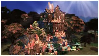 🍁 Witch of the Fall 🍂 | The Sims 4 stop motion build | CC free