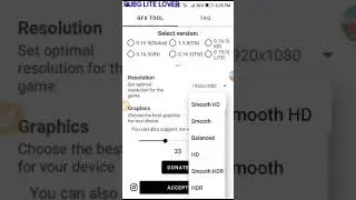Pubg lite GFX TOOL USE