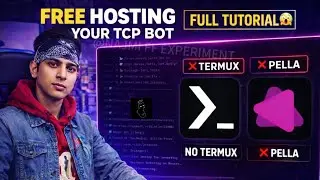 FREE HOSTING TCP BOT 😱 | FULL TUTORIAL | HOW TO HOST TCP BOT | TERMUX GUIDE | ZYELEO