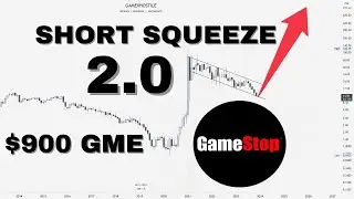 GAMESTOP IS SQUEEZING HIGHER!! 100X GME $900