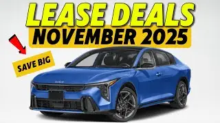 Best Car Lease Deals For November 2025 | Top Cars with Lowest Monthly Payments