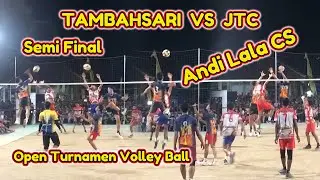 Tambahsari ( Andi Lala Cs ) Vs Jtc Pagelaran #turnamen #bolavoli #voli #tulungagung