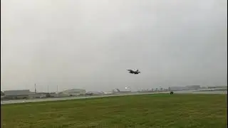 USAF 🇺🇸 F16 x4 leaving RAF Brize Norton(PART2) #aviation #military #planespotting 01.1024