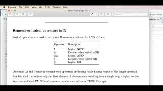 Conditions and For Loop in R