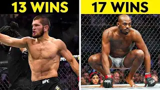 BIGGEST Winning Streaks In UFC History..