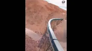 Tren de las Nubes.La Polvorilla Viaduct.ARG #amazing #dangerous #train #nature
