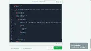 2D Array DS in C, HackerRank Interview Questions 