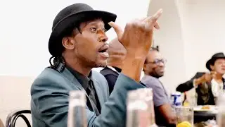 Au resto BANA MBOKA, les proches et membres de la communauté réuni pour soutenir l'un de leur.