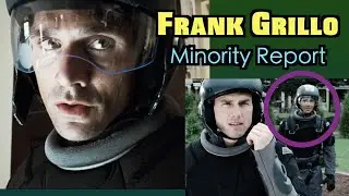 MINORITY REPORT (2002) Frank Grillo as Pre-Crime Cop - all the scenes