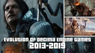 Evolution of Decima Engine Games 2013-2019