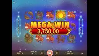 How to win more than $3,000 for just three flips of the reels in a slot machine Horoscope?