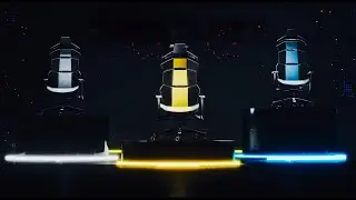 𝗔𝗗𝗘𝗣𝗧 - Gaming Chair - 3D Spot 🟨🟦