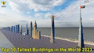 Top 50 tallest buildings in the world 2023 / Skyscrapers in the world