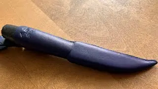 Leather Sheath Finishing @thetopicala