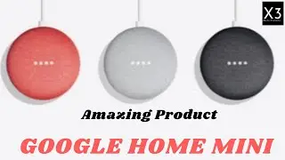 Google Home Mini Bluetooth Smart Speaker / Google Nest Mini Smart Voice Activated Speaker