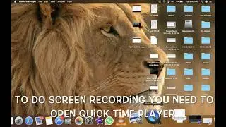 Macbook tricks and tips : HOW TO RECORD SCREEN ON MACBOOK OR IN I MAC? (HIGH ON TECH)
