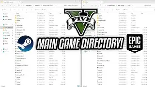How to Find Your GTA V Game Directory on Steam & Epic Games | Step-by-Step Tutorial