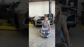 Here’s what the custom Lamborghini Aventador exhaust sounds like 🤭 I LOVE IT!