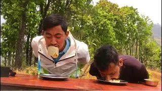 Ghar Mai Momo banayara yesto challange gariyo @DBLAMAVINES789