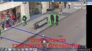 Pedestrian Flow Counter Using Image Processing Using Python - 1Crore Projects