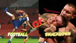 beginilaahh jadinya!!! sepak bola rasa smackdown #shorts