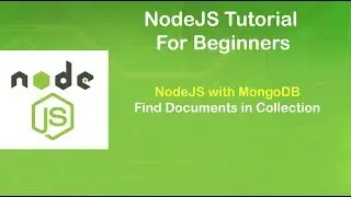NodeJS  Tutorial For Beginners # NodeJS With MongoDB Find Documents