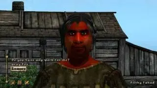 Oblivion mod - Bartholm  part 2 - The people of slartholm