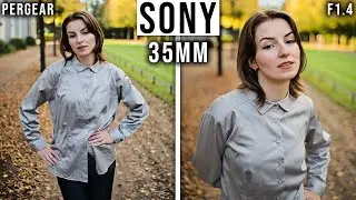 SONY A7iii + PERGEAR 35mm f1.4 - This $129 Lens will SAVE You a FORTUNE for Photography! [2024]