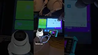 How to turn on CCTV Tester PoE to power PoE IP camera?  