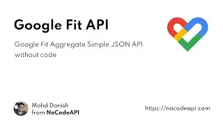 Google Fit API without code