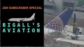 The BIGALL'S AVIATION 200 Subscriber Special with Boeing 757-200 sound!