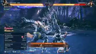 Lars Tekken 8 CBT Max Damage Combo (No Walls)