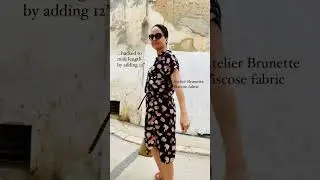 🥰Me Made OOTD #2 #sewyourownclothes #diyfashion #summersewing