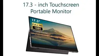 17.3-inch Monitor Touchscreen
