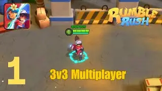 Rumble Rush Gameplay - 3v3 battle! (Android, iOS) #1
