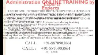 IBM WebSphere Process Server V7 Administration Online Training