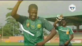 UNIQUE MOMENT !!! Cameroon football team dance like Roger Milla