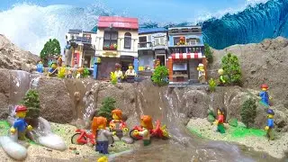 Chaos Flood In LEGO City │ Unstoppable LEGO Dam Breach Disasters